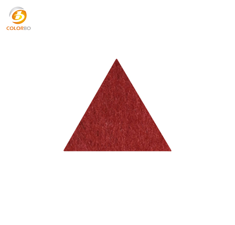  PET-QPL-S14 Triangle Fire Retardant Fire Retardant PET ECO Acoustic Panel 