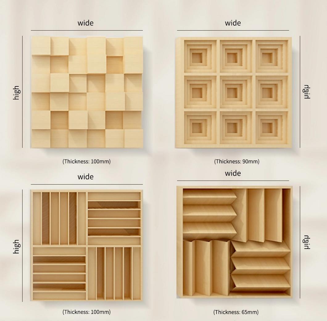 لوحة معالجة الاستوديو خشبية الصوت الحقيقي الصوت W