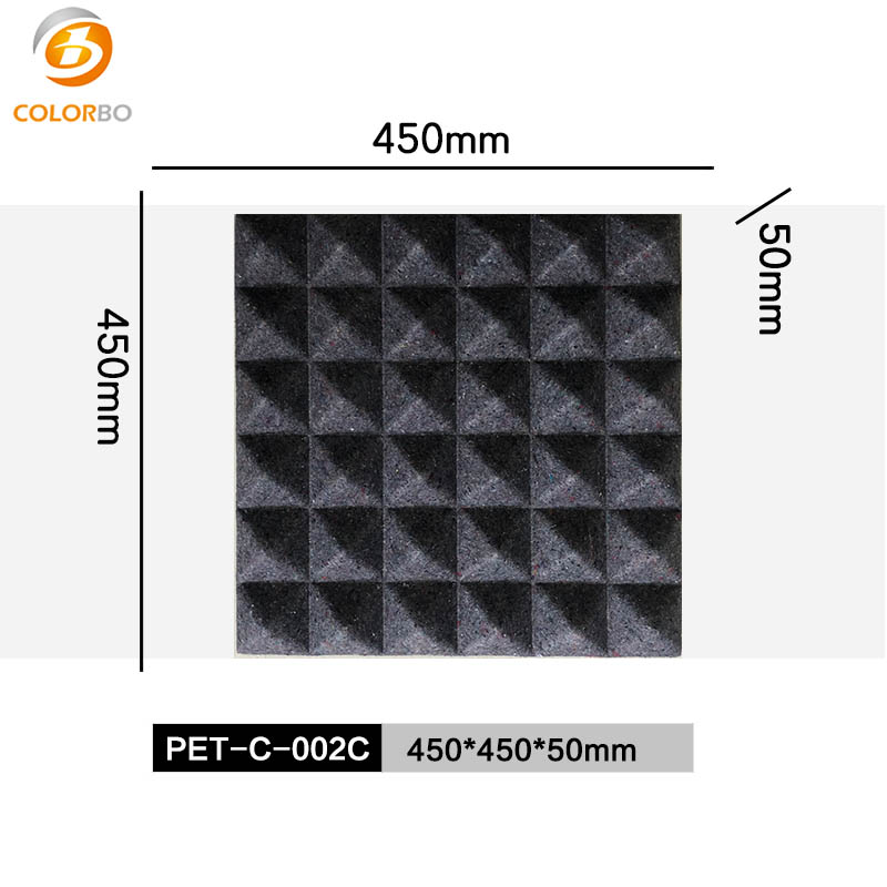 PET-C-002C PET Custom Design Theatre 3D Acoustic Wall