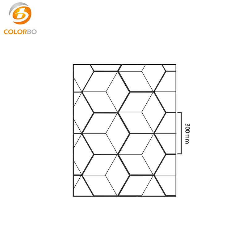 PET-DK-04 V الألواح الصوتية الصناعية من ألياف البوليستر 