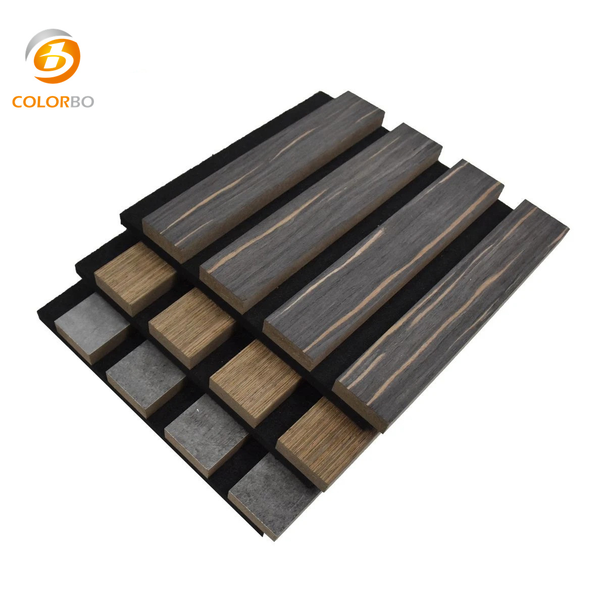 القشرة الخشبية PET MDF Slat Wall و Ceilling Panels